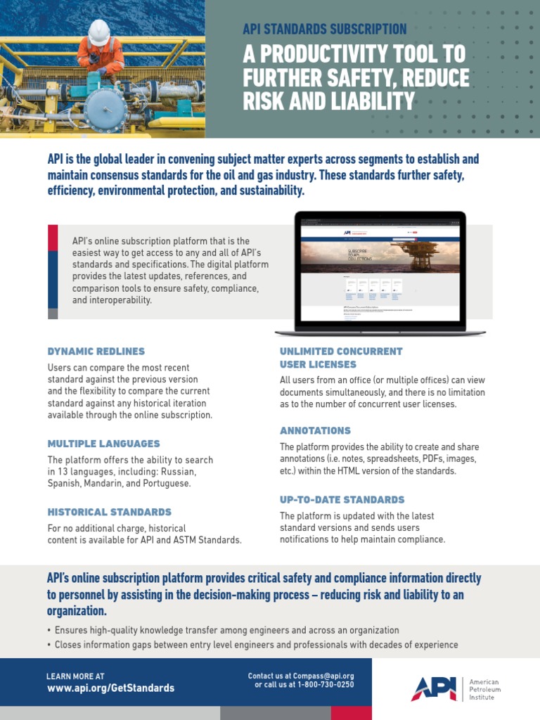 Api Compass Fact Sheet PDF Safety Interoperability