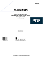 00 Mr. Brightside Score PDF