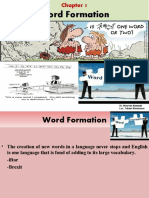 Ch. 5 Word Formation Online 2nd Term 20-21