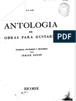 Antologia de Obras para Guitarra - Isaias Sávio