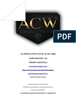 Reglas ACW 1861 Alpha v1.1 (ESPAÑOL)