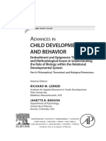 Advances in Child Development and Behavior 44 (Richard M. Lerner and Janette B. Benson (Eds.) )
