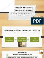 Educación Histórica en Diversos Contextos