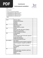 Cuestionario SNOT-22 en Español | PDF | Enfermedades y trastornos