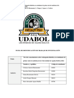 Nivel de Conocimientos Sobre Retinopatía Diabética en Estudiantes de Primer Año de Medicina de La UDABOL