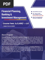 Financial Planning Banking & Investment Management