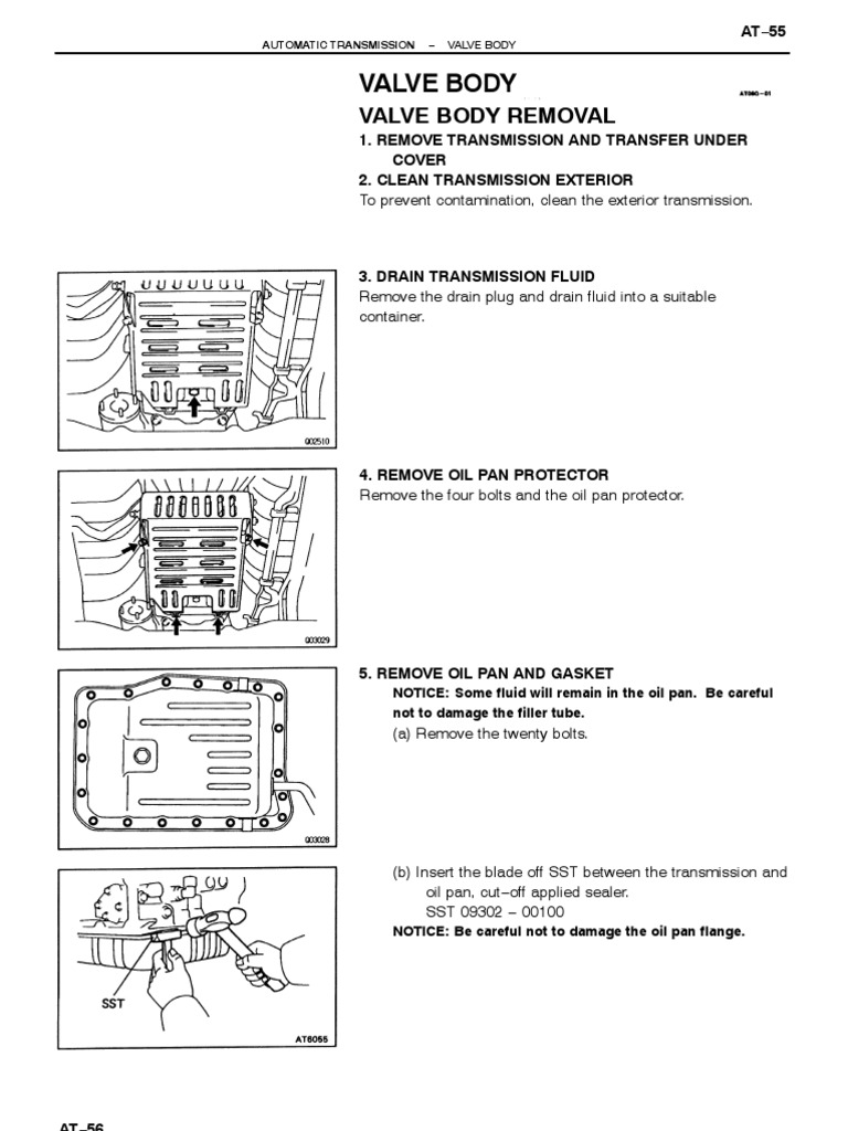 Valve Body | PDF | Valve | Automatic Transmission