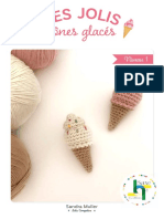 Cone Glace Crochet Modele Exclu