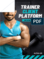 ALF Trainer Client Portal Scope