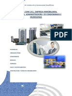 4 Proyecto Inmobiliario Cuarta Parte Organización de La Empresa