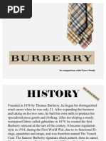 burberry case study pdf