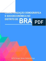 Relatório - Caracterização Demográfica e Socioeconómica No Distrito de Braga