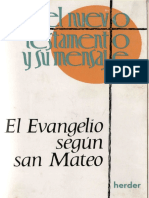 Evangelio Segün San Mateo