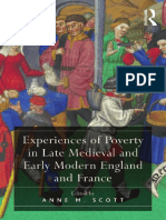 Experiences of Poverty in Late Medieval and Early Modern England and France