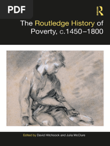 The Routledge History of Poverty C 1450-1800