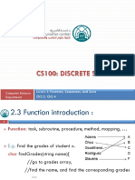Lecture 2 - Function, Sequence and Sums PDF