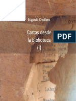 Cartas Desde La Biblioteca (I)