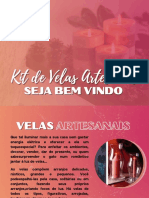 Kit de Velas Artesanais