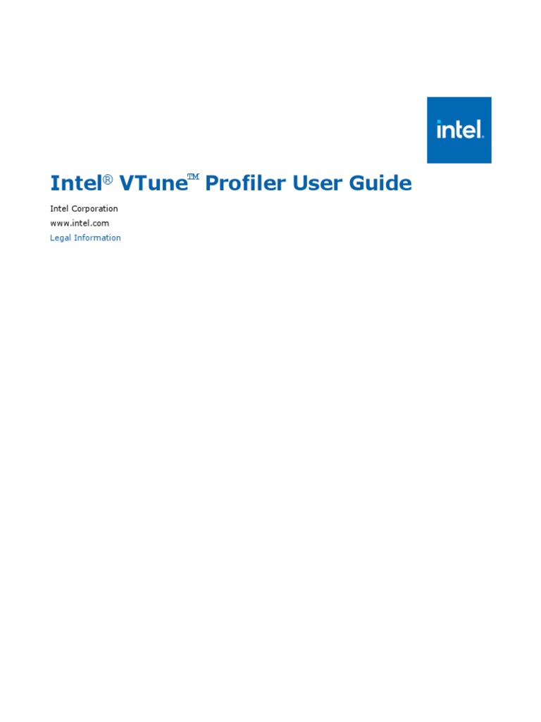 Vtune profiler user guide pdf command line interface linux