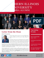 NIU MBA Alumni Newsletter - 2022