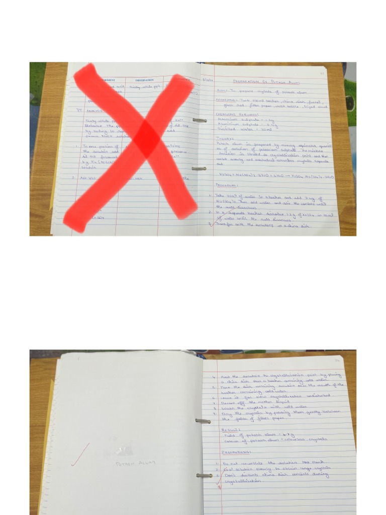 Preparation of potash alum pdf