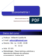 Econometria - 1 UNSAAC Slide1