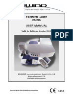 Schwind Esiris Excimerlaser - User Manual