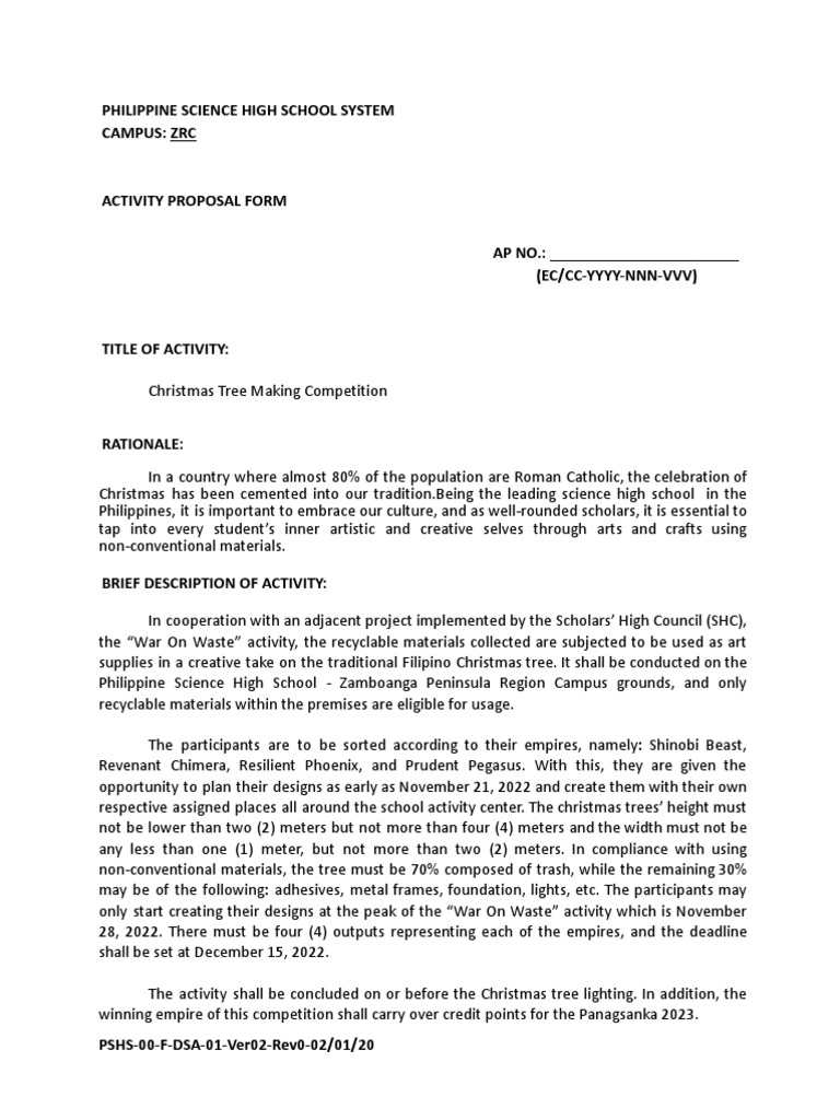Christmas Tree Making Chart Paper