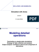 Modeling Detailed Operations