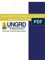 Plan integral residuos UNGRD