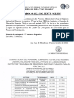 Comunicado 38-2022-DG. Iestp "GLBR"