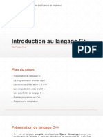 0 - Introduction Au Langage C++