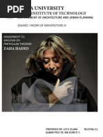 Zaha Hadid Architecture Philosophies