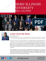 NIU MBA Alumni Newsletter - 2022