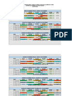 Horario de Examenes Finales Tercer Periodo 2022