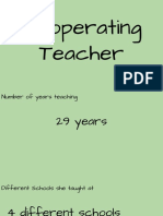 Cooperating Teacher