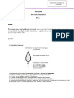 Ensino Fundamental 6o Ano Geografia