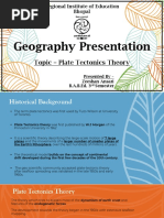 Plate Tectonics by Zeeshan Ansari