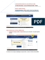 Tutorial para Matricularse Aula Virtual Ivu