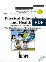 PE AND HEALTH 12 Q4 Module 4D