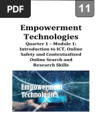 Empowerment Technology Module 1 1st Quarter