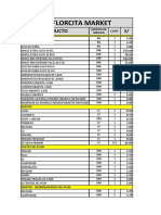 Lista de Precios Minimarket Mi Floecita