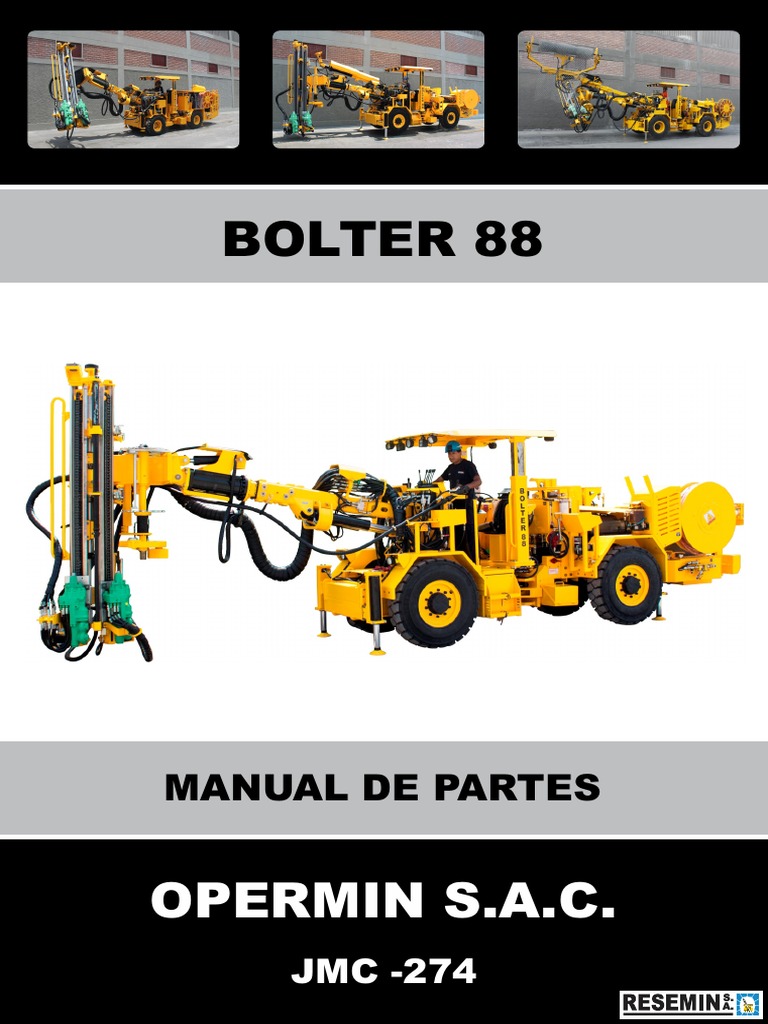 Manual de Partes - jmc-274 - Bolte 88 - Opermin | PDF | Equipo ...