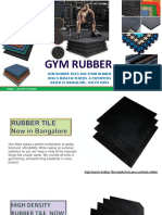 Gym Rubber Flooring Solutions