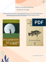 Trabalho Comparação Obras: Felizmente Há Luar e Sermão Aos Peixes