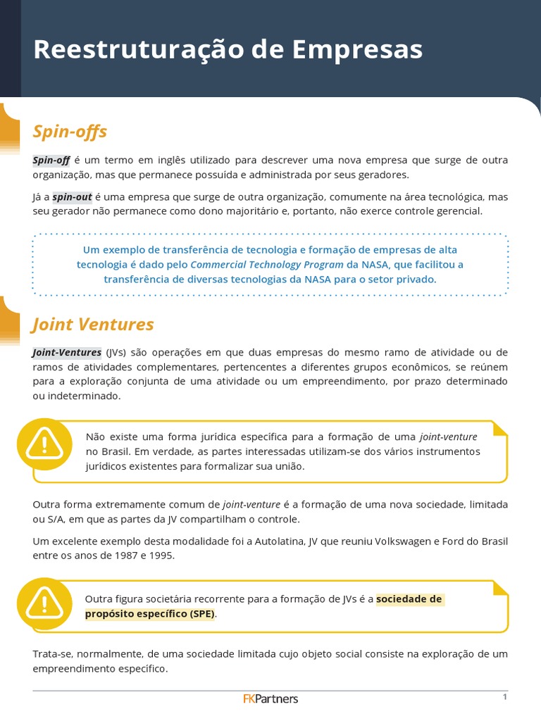 01 1585576347 - 057 - Apostila - Reestruturação - Empresas | PDF ...