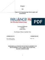 Reliance Money Project (1st Jan To 30 June)