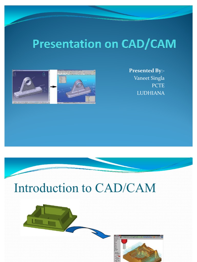 Cad Cam | PDF