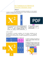 Ecuaciones Cuadráticas Por Método de Factorización Utilizando Áreas