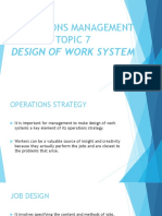 Optimize Work Design with Ergonomics & Job Analysis